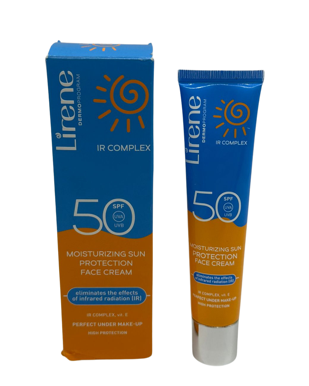 WhatsApp-Image-2026-03-26-at-11.41.22-Modifikuar.png Lirene Sunscreen SPF50+ – Mbrojtje e Lartë Kundër Diellit për Fytyrë & Trup 65ml - Figura 1