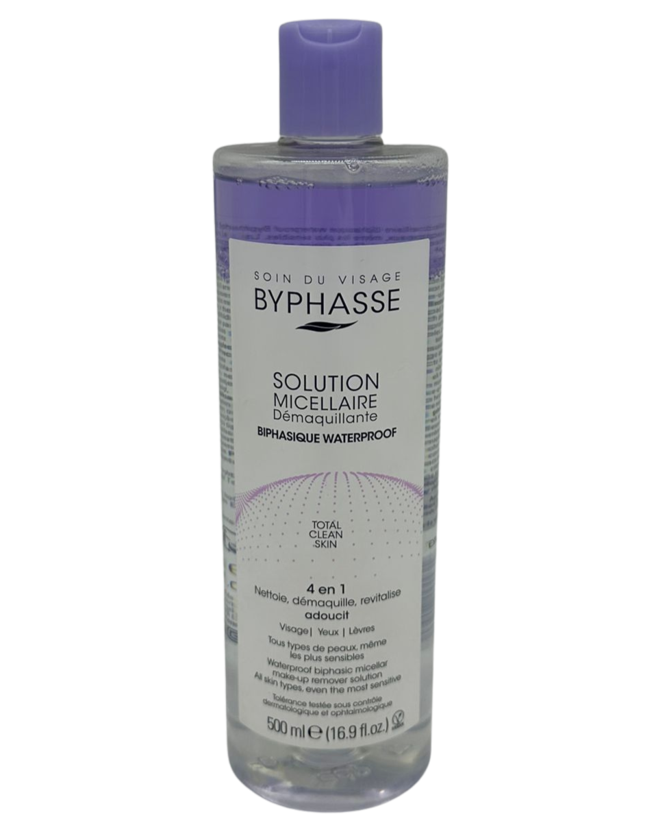 web-2026-03-10T123025.022.png Byphasse Micellar Water – Pastrim i Butë për Fytyrën 500ml - Figura 1
