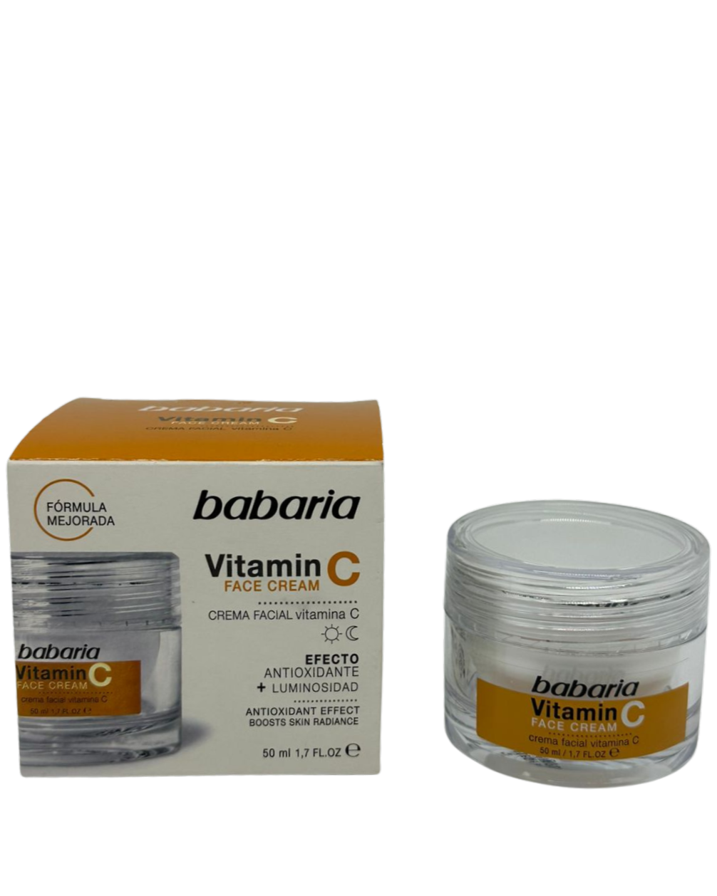 web-2026-03-10T131601.064.png Krem Fytyre me Vitaminë C nga Babaria – Ndriçim dhe Hidratim 50ml - Figura 1