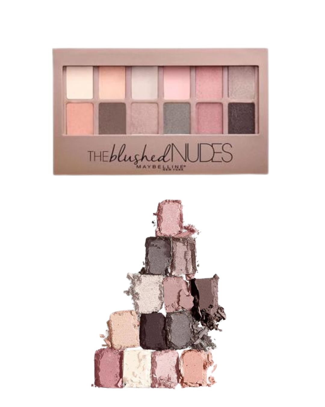 WhatsApp Image 2026-05-21 at 13.44.44 Maybelline The Blushed Nudes Eyeshadow Palette – Paletë Sysh me Nuanca Rosé Nude për Look Romantik dhe Glam - Figura 1