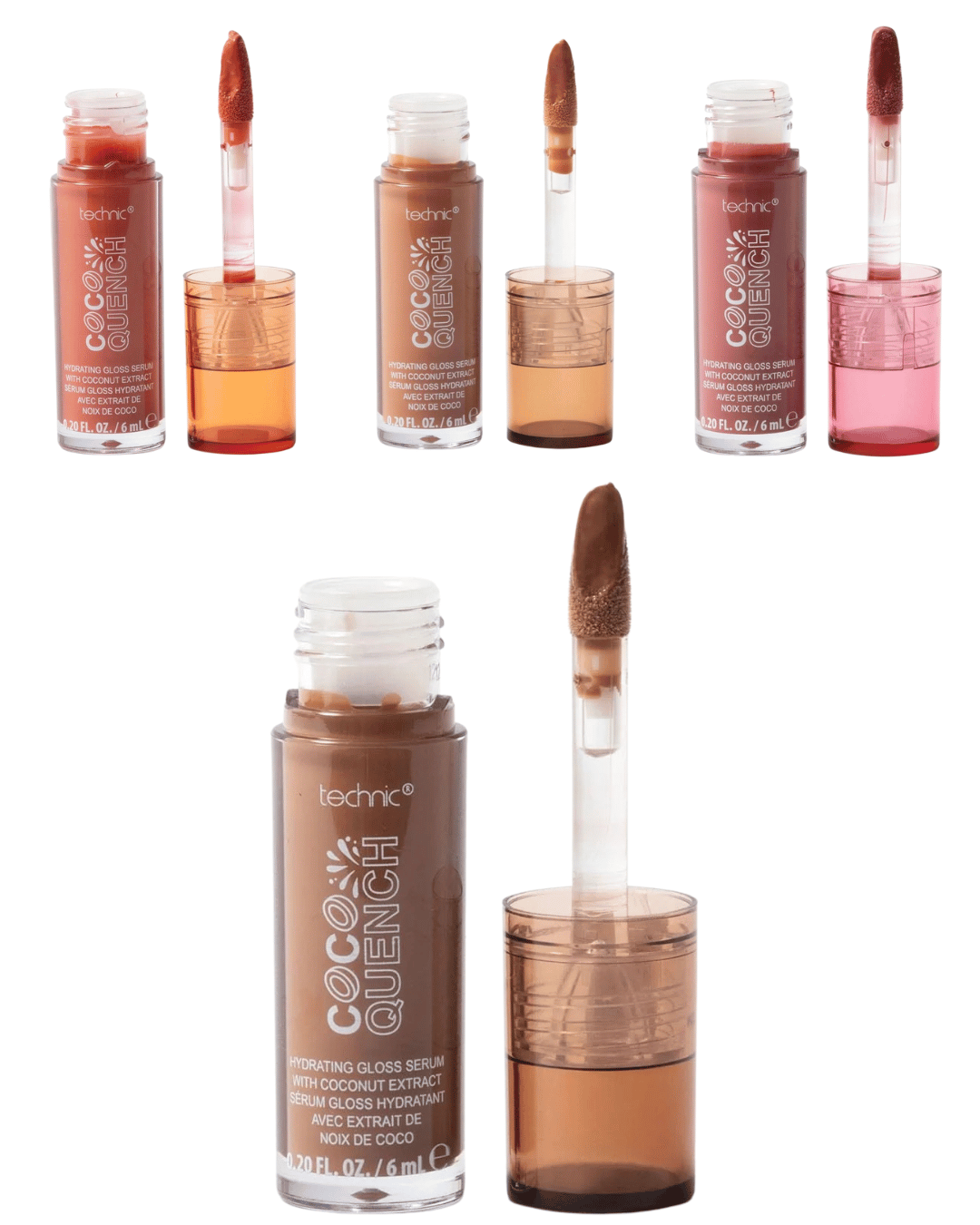 Dizajn pa titull - 2026-06-18T130324.463 Technic Coco Quench Lip Gloss – Lip Gloss Hidratues me Shkëlqim dhe Kujdes për Buzët - Figura 1