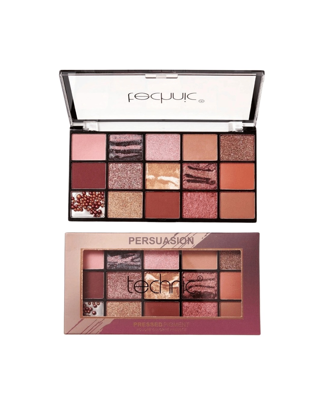 WhatsApp Image 2026-06-11 at 14.14.11 Technic Persuasion Eyeshadow Palette – Paletë Hijesh me Nuanca Elegante dhe Pigmentim të Pasur - Figura 1