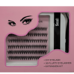 Ngjitës për qerpikë cluster 3D fluffy lashes