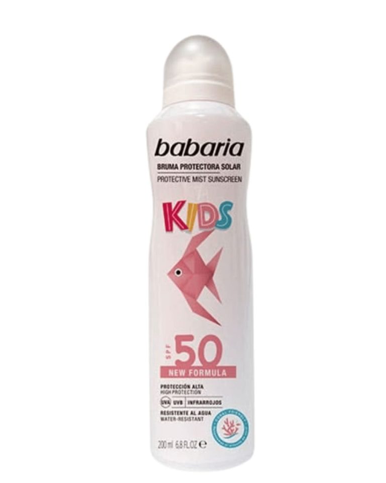 Babaria Kids Protector Spray SPF 50 - Spray Mbrojtës nga Dielli për Fëmijë