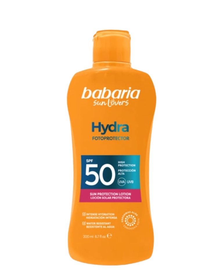 Krem Mbrojtës Hidratues nga Dielli SPF 50 - Babaria, 200ml